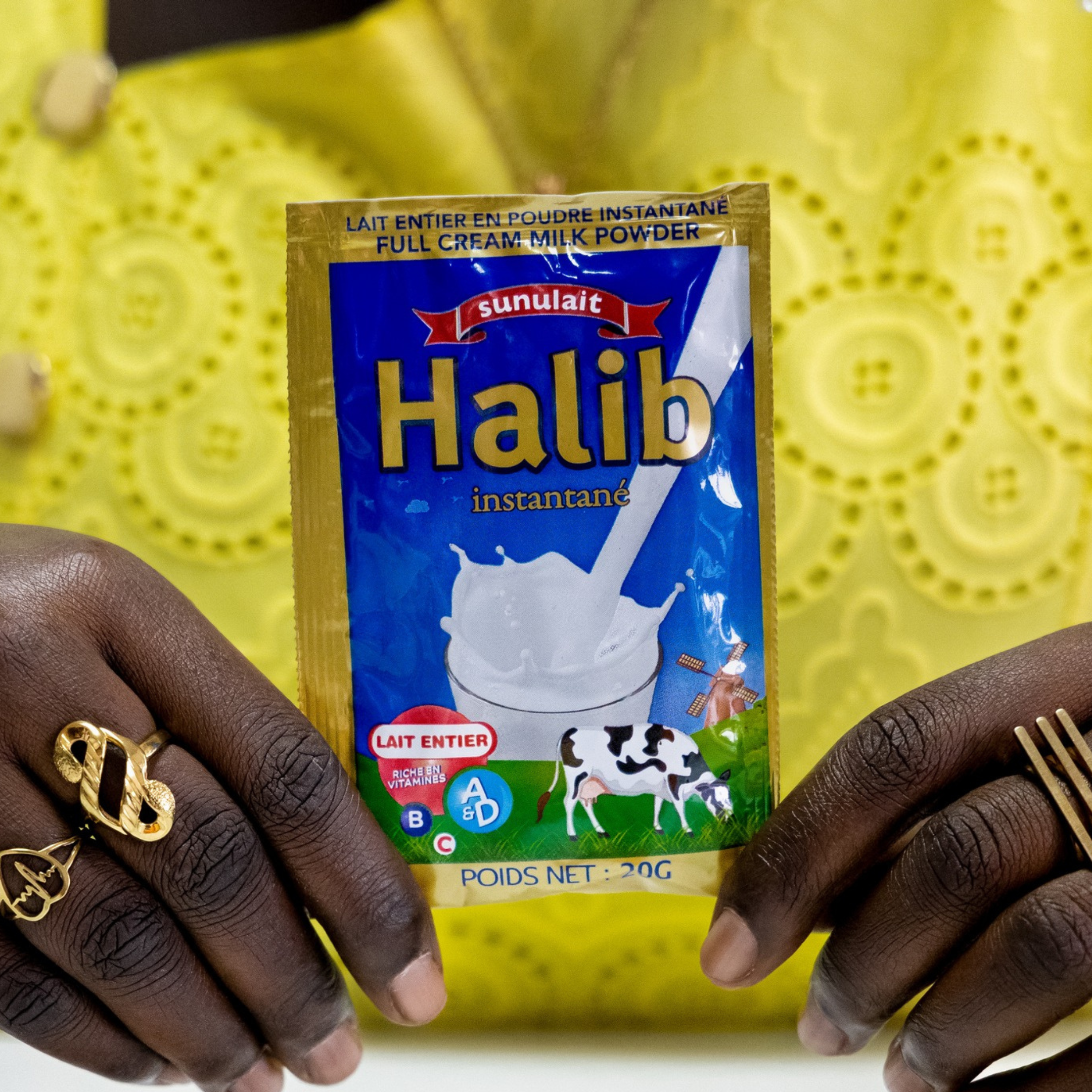 Lait Entier en Poudre Instantané HALIB / 100 x 20g