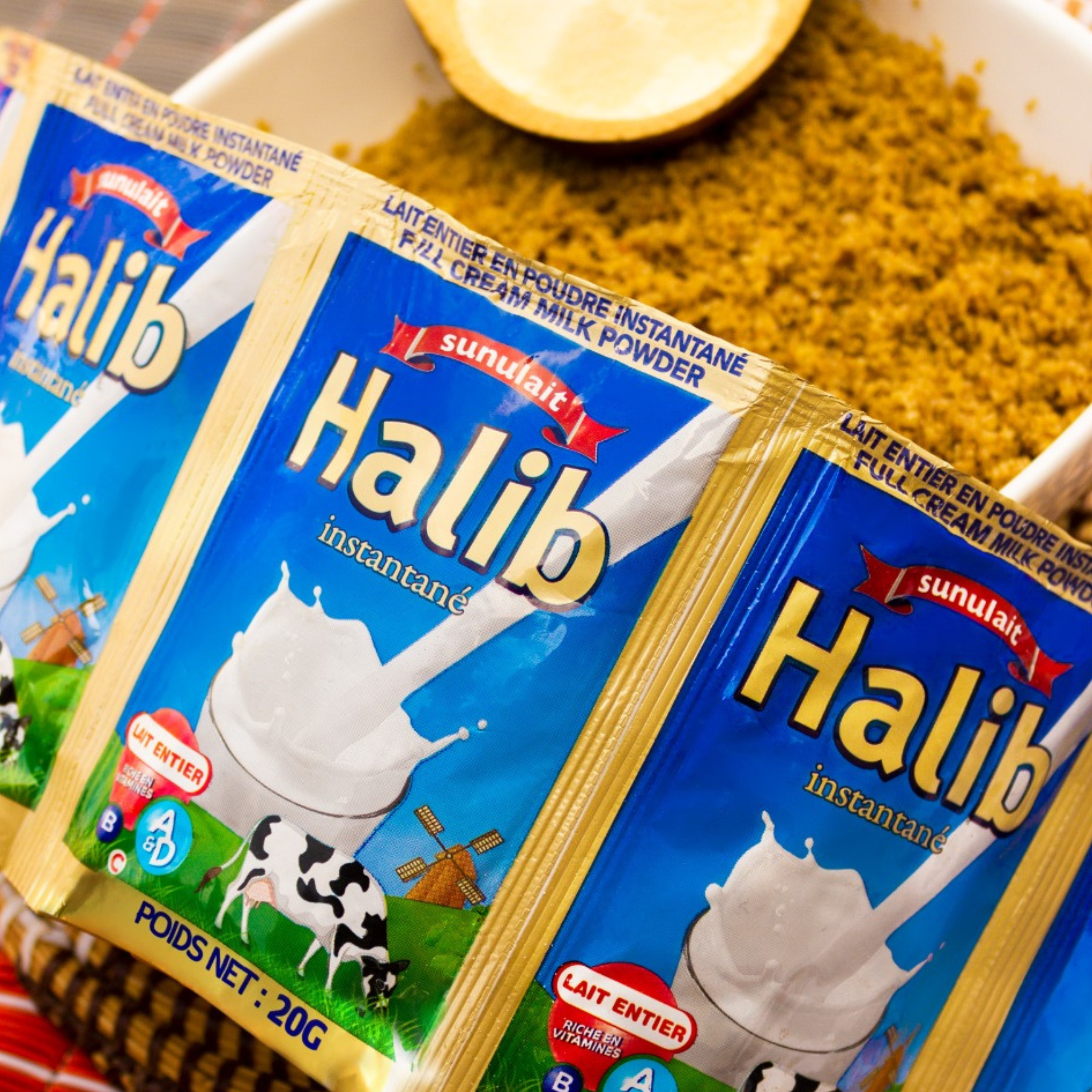 Lait Entier en Poudre Instantané HALIB / 100 x 20g