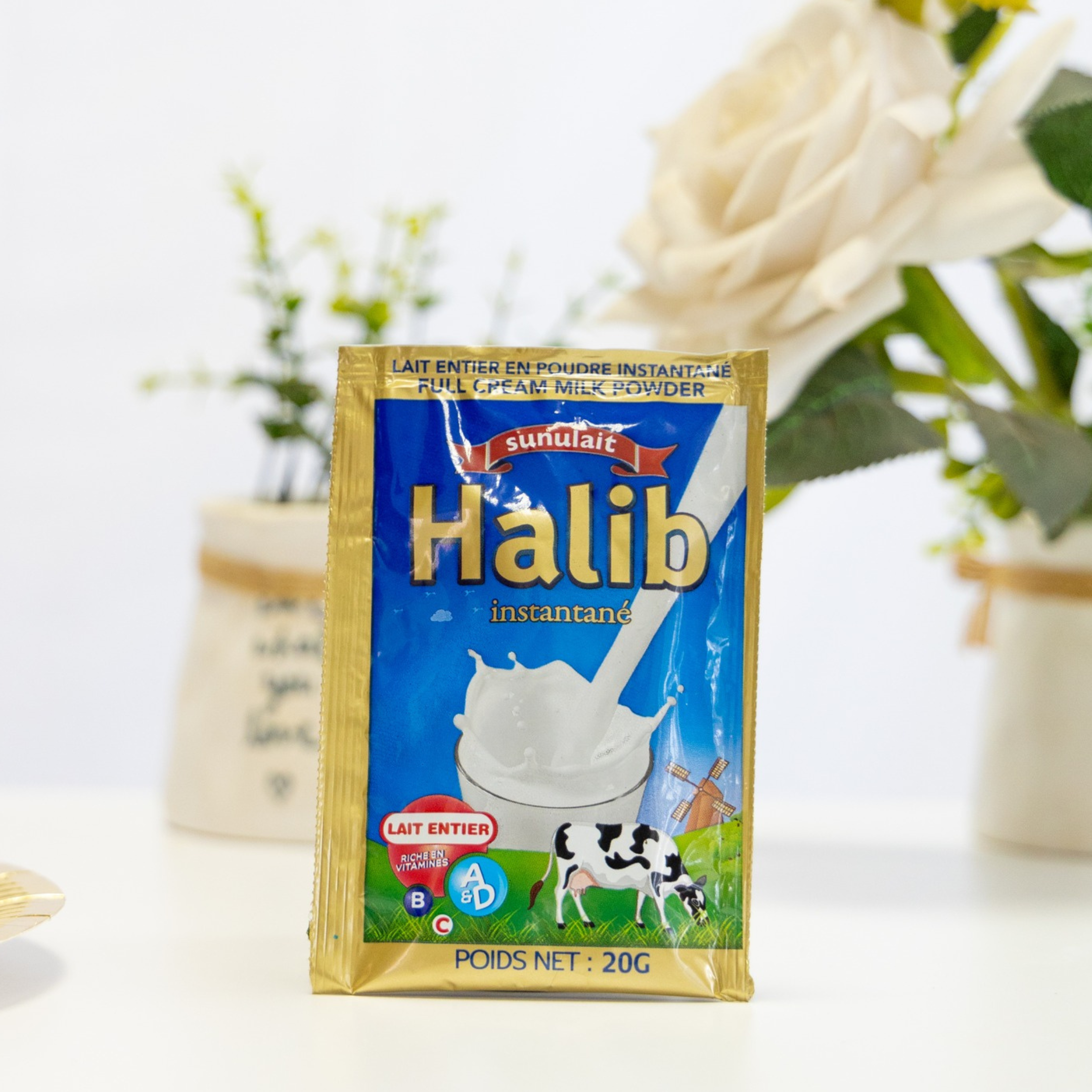 Lait Entier en Poudre Instantané HALIB / 100 x 20g