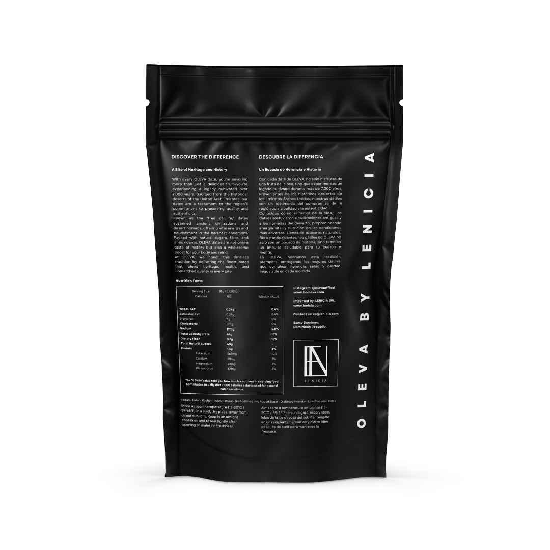 Dattes Kholas Premium OLEVA / 40 Pochettes de 250g