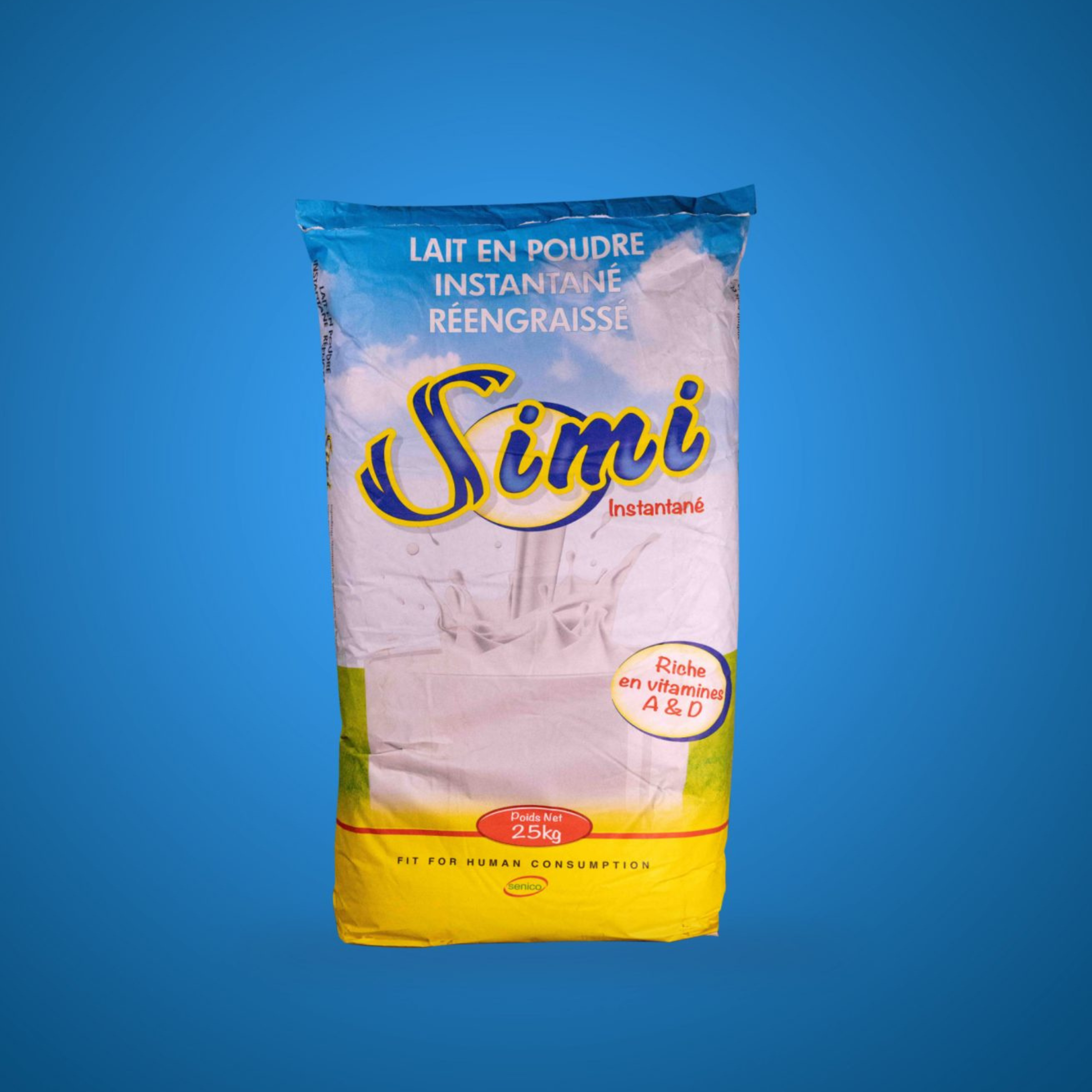 Lait Entier en Poudre Instantané SIMI / 25 Kg