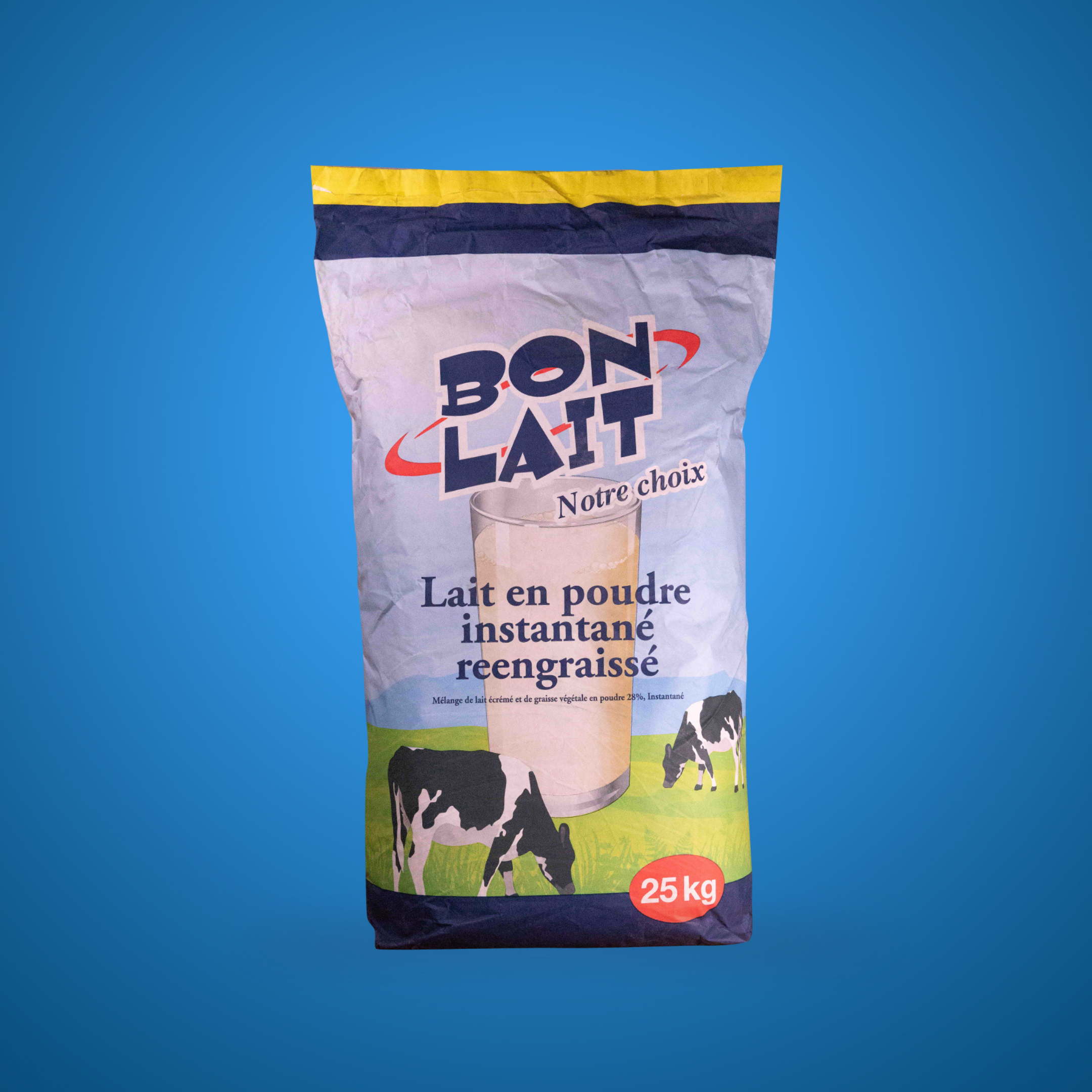 Lait Entier en Poudre Instantané BONLAIT / 25 Kg