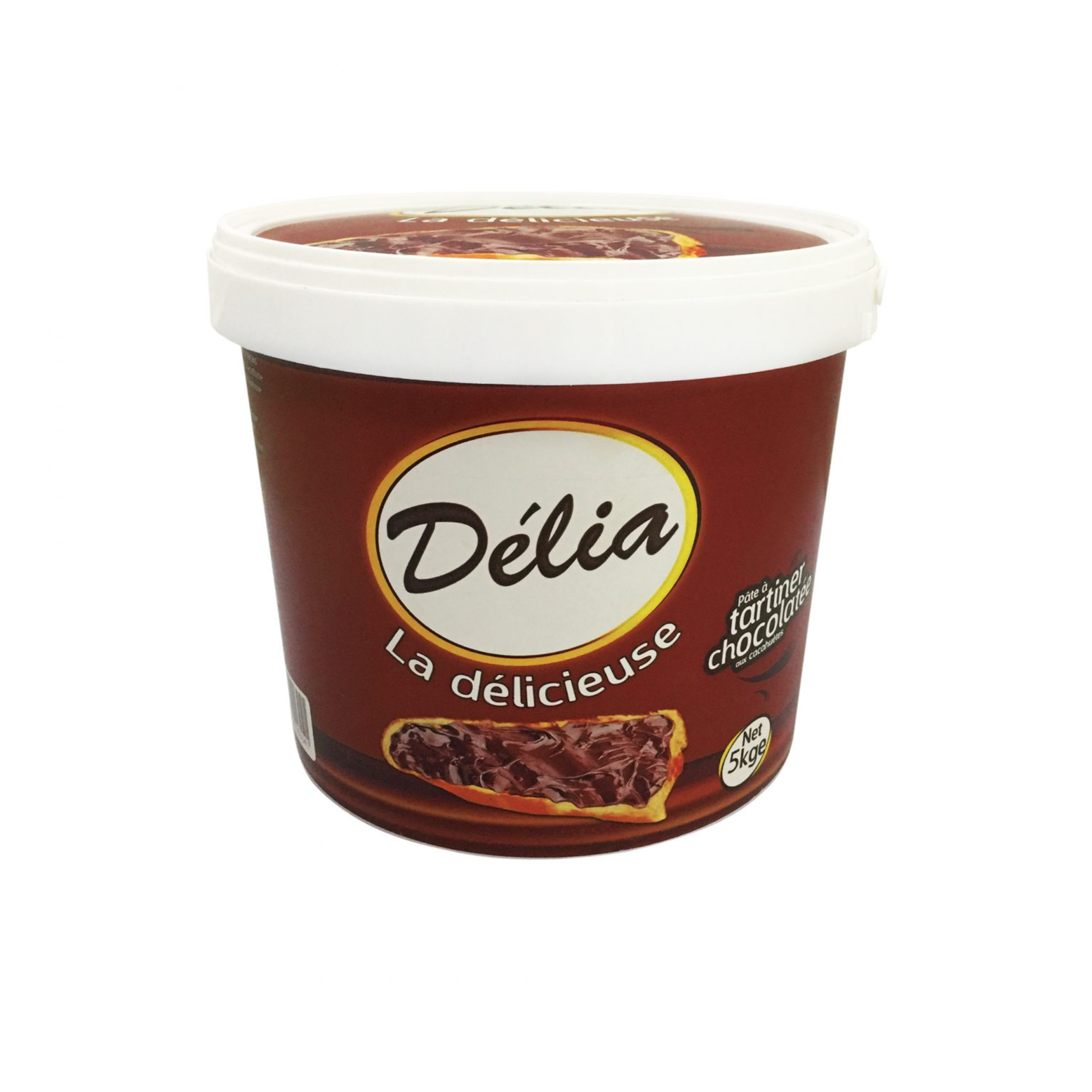 Pâte à Tartiner Chocolat-Arachide DÉLIA / 4 x 5 Kg