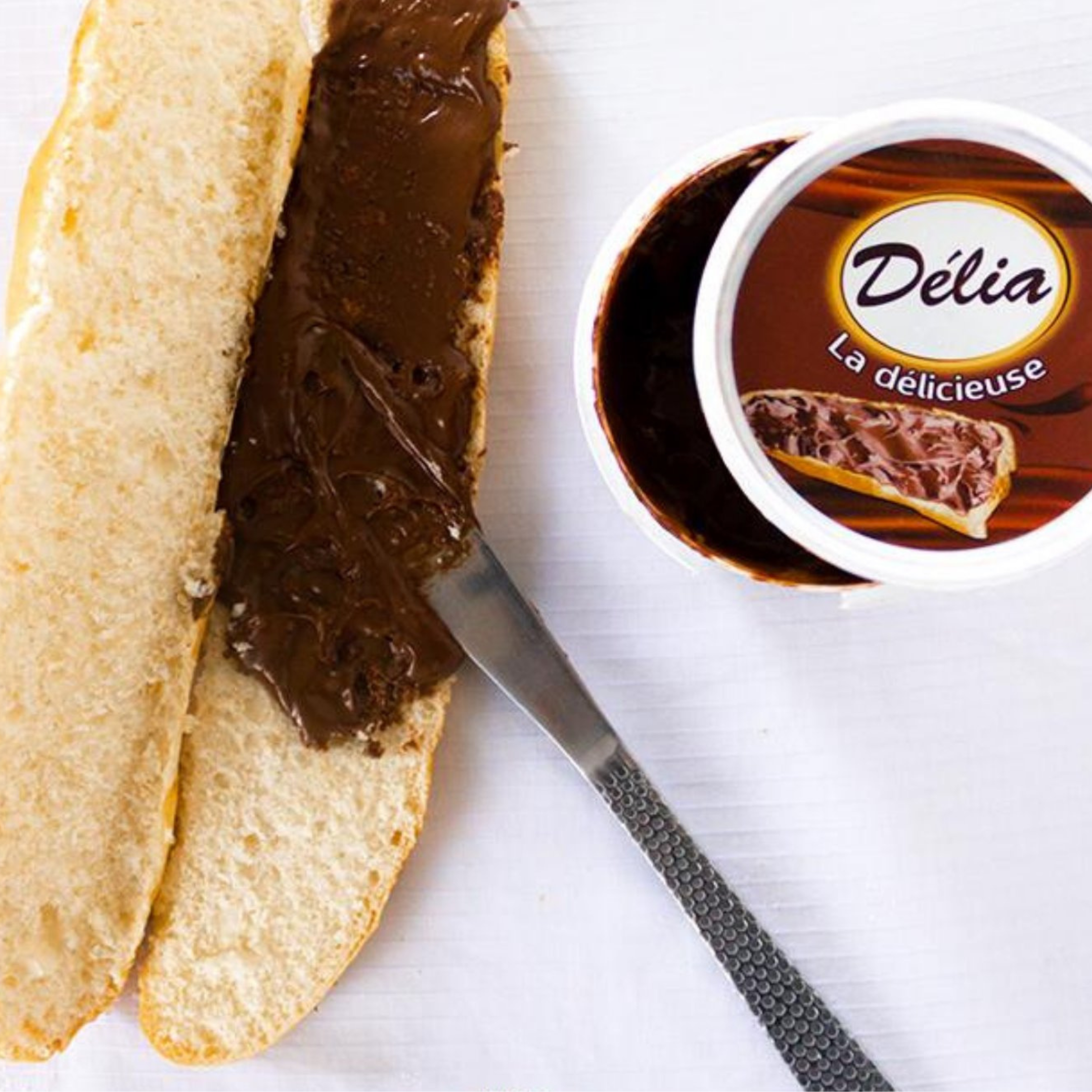 Pâte à Tartiner Chocolat-Arachide DÉLIA / 12 x 250g