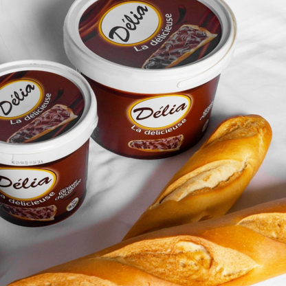 Pâte à Tartiner Chocolat-Arachide DÉLIA / 6 x 1 Kg