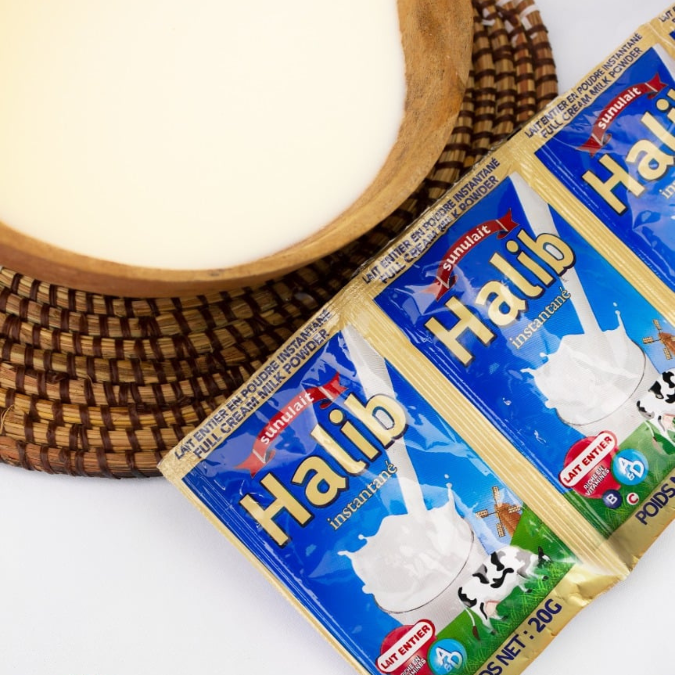 Lait Entier en Poudre Instantané HALIB / 100 x 20g