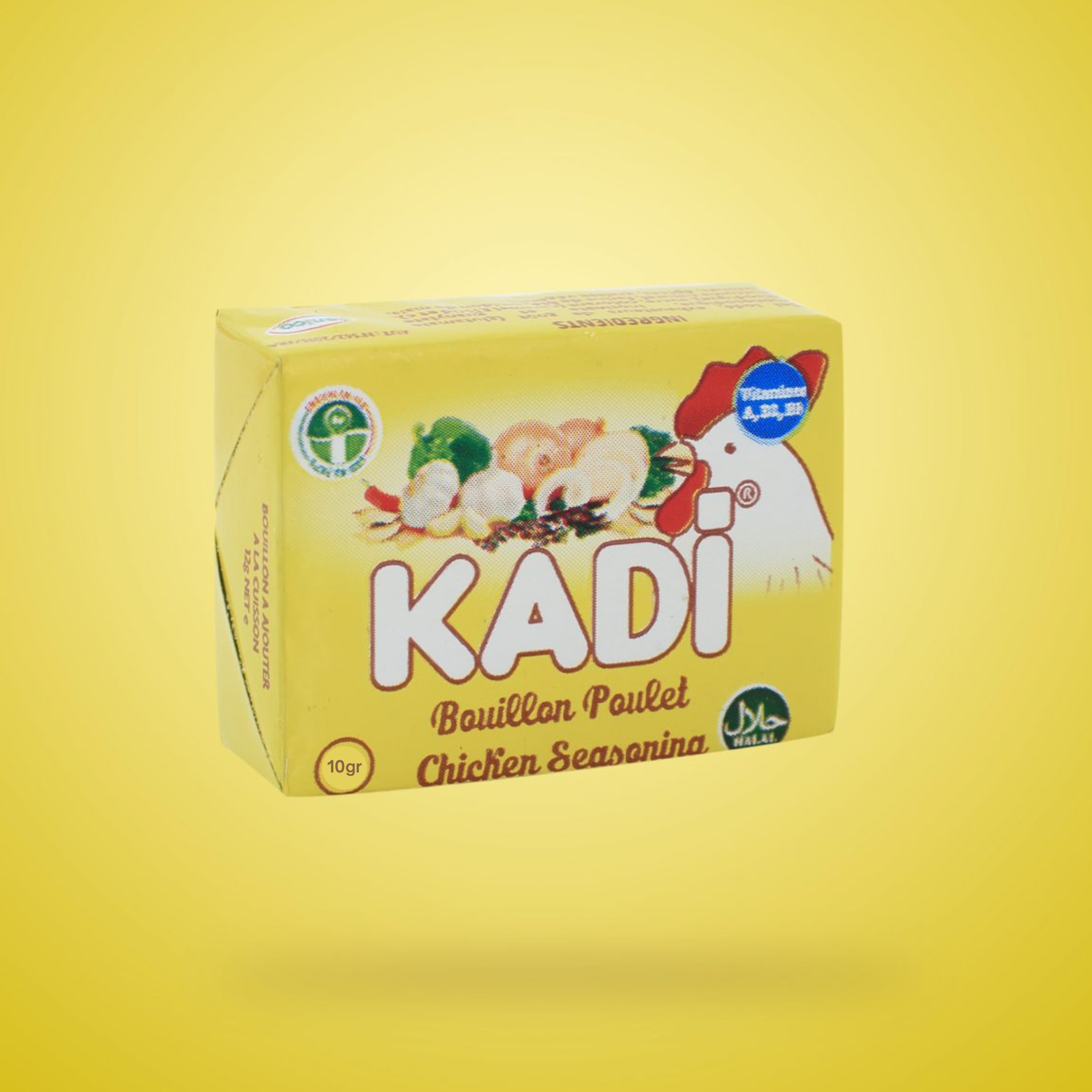 Cubes de Bouillon de Poulet KADI / 12 x 60 x 10g
