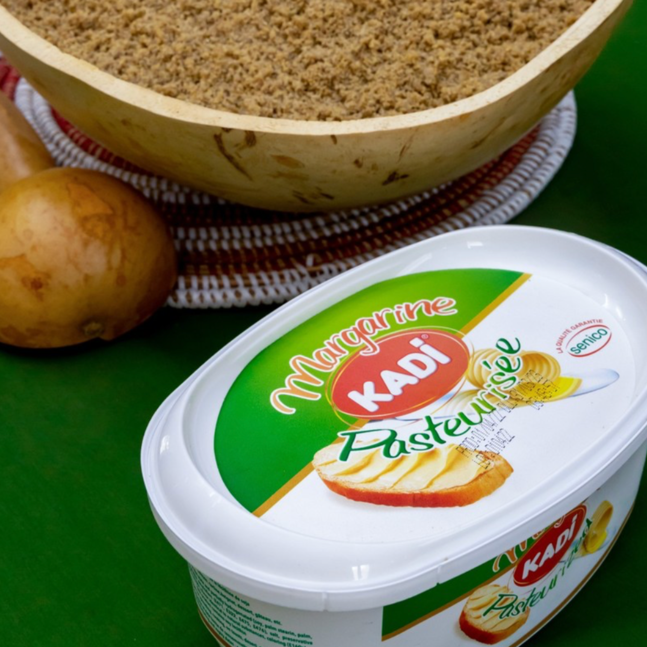 Margarine Pasteurisée KADI 6 x 1kg – Boîte Master